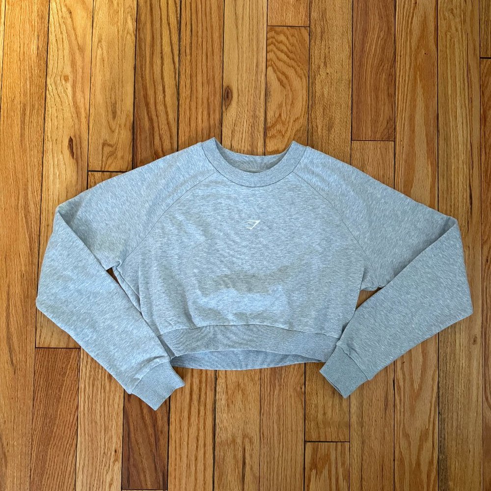 Gymshark Training Fleece Cropped Sweatshirt